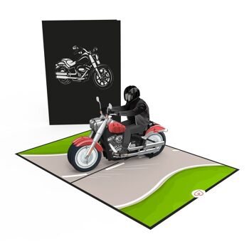 Carte pop-up moto 2