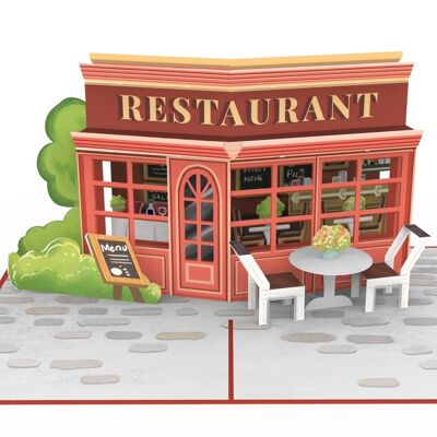 Carte pop up restaurant