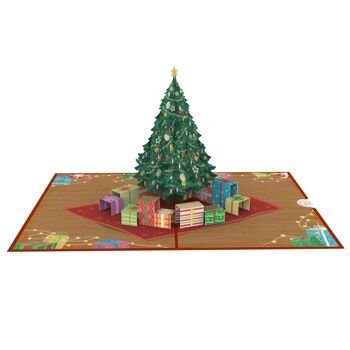 Carte pop-up sapin de Noël 3