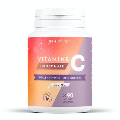Vitamina C Liposomal - 200 mg - 90 cápsulas vegetarianas