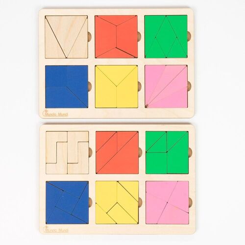 Build-a square puzzle, Level 2