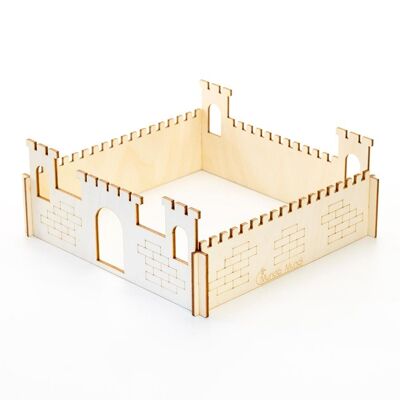 Castle wooden set constructor