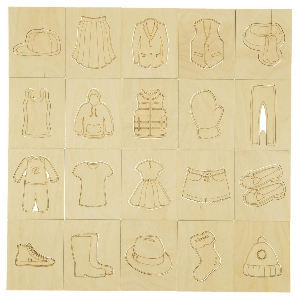 Clothers Puzzles zur Wortschatzentwicklung