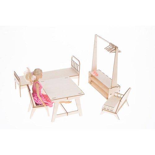 Dolls Furniture set, 1:6