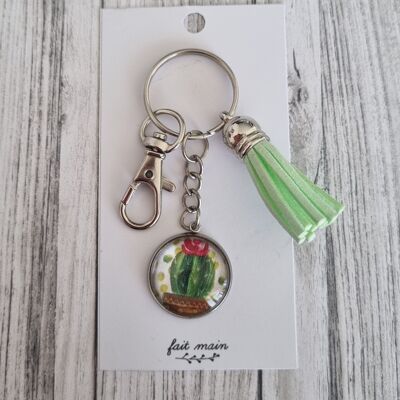 "Cactus" keyring