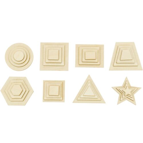 Geometric shapes set