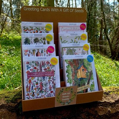 Occasion Seed card Bundle - Free Display Stand