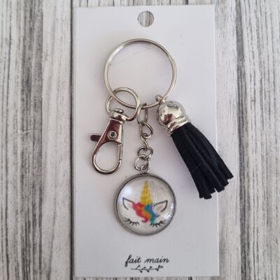 "Unicorn" keyring