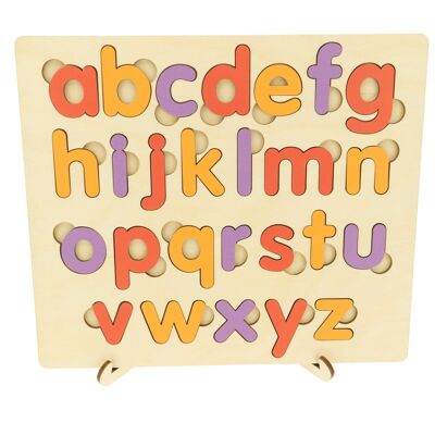 Alphabet-Puzzle aus Holz