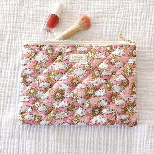 Trousse Make up Tissu Liberty® molletonné femme