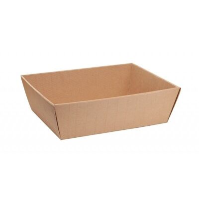 FSC cardboard basket color kraft-2355