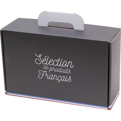 FSC maleta de cartón gris productos franceses-2609