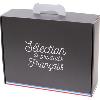 FSC gray cardboard suitcase french products-2639