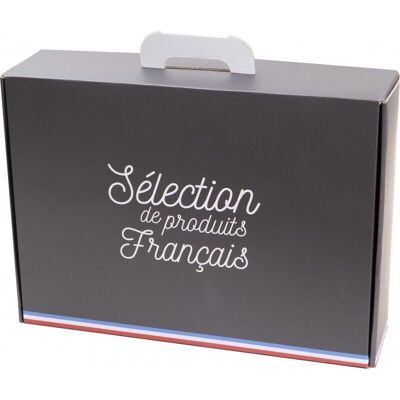 FSC gray cardboard suitcase french products-2659