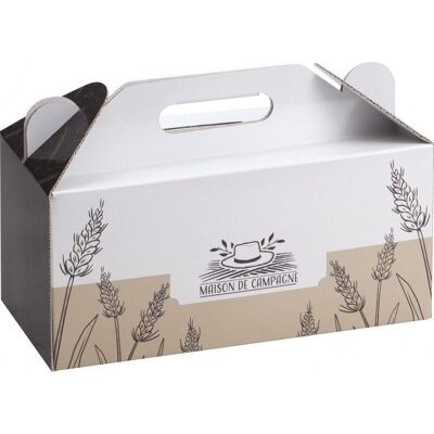 Cardboard box FSC box Country house-2806