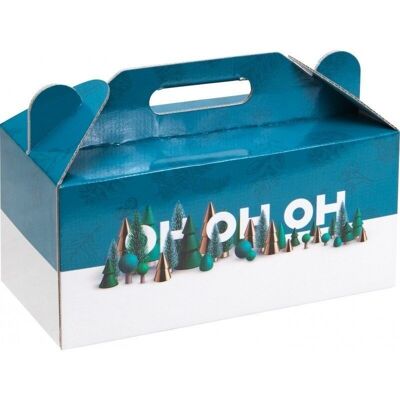 Coffret box carton FSC vert OH OH OH -2823