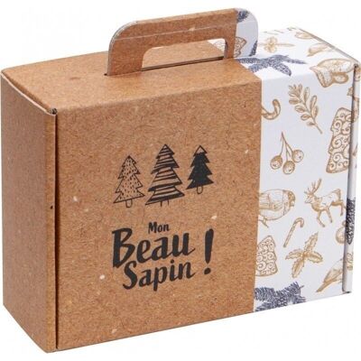 Cardboard suitcase FSC Mon beau fir-2911