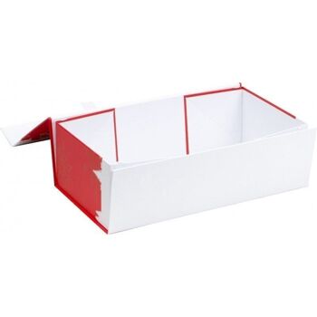 Coffret carton FSC rouge motif Noel-775R 3