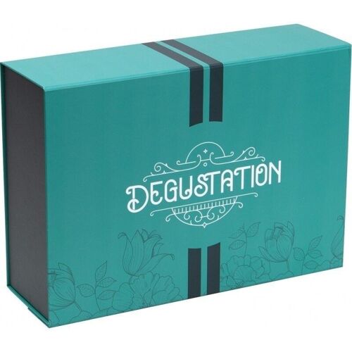 Coffret carton FSC vert Degustation-778D