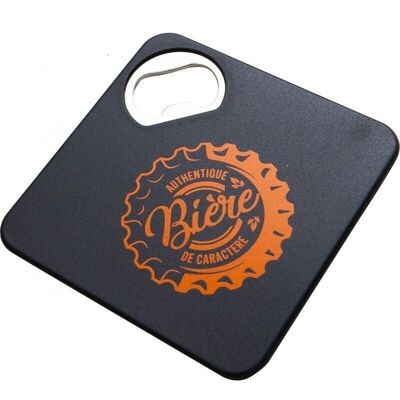 Bottle opener black logo Authentic beer-9177