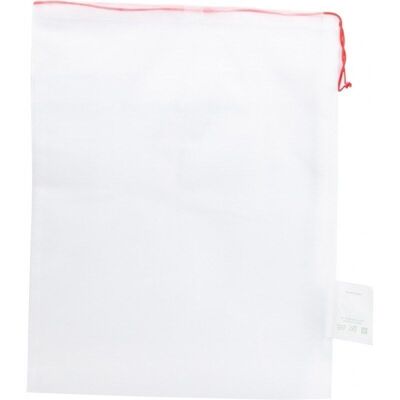 Netting for fruits and vegetables in RPET with red cord 5KG-C116