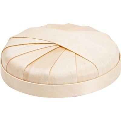 Lid in natural wood - Made in France-C313