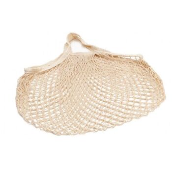 Sac filet en coton naturel-C435