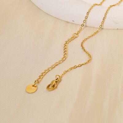 golden ring necklace