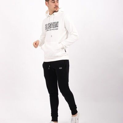 Pantaloni da jogging laterali neri
