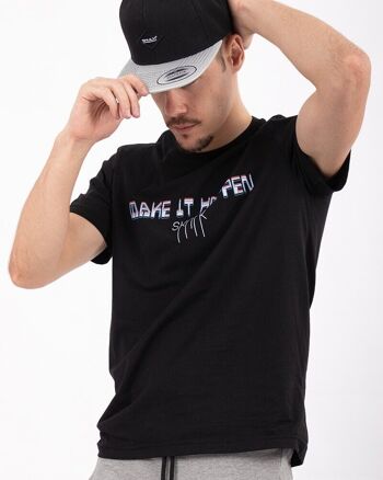 Tshirt Futuriste Noir 2