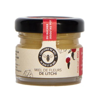 Litchi honey mini tasting jar - 40G