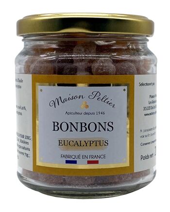 Maison Peltier Bonbons au miel et eucalyptus