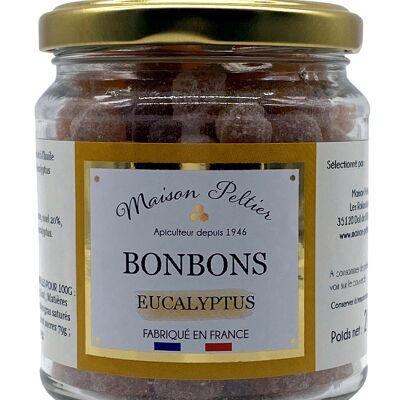 Bonbons au miel et eucalyptus