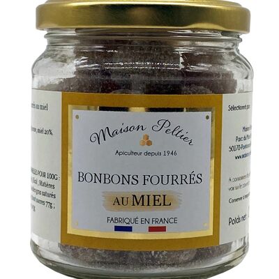 Mit Honig gefüllte Maison Peltier Bonbons