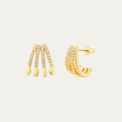 Celeste Gold Earrings