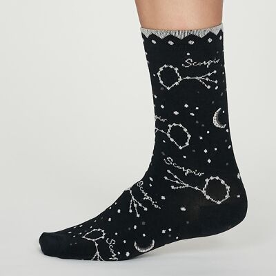 Scorpio Zodiac Bamboo Organic Cotton Horoscope Star Sign Socks