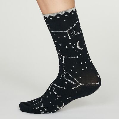 Cancer Zodiac Bamboo Organic Cotton Horoscope Star Sign Socks