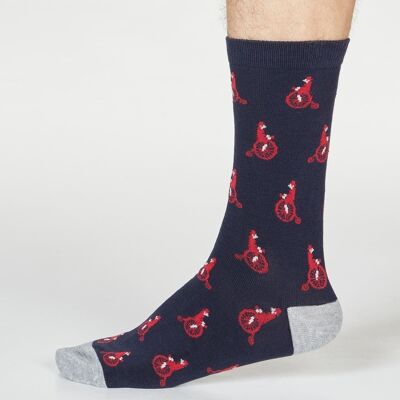 ASHTON BICYCLE SOCKS - DARK NAVY