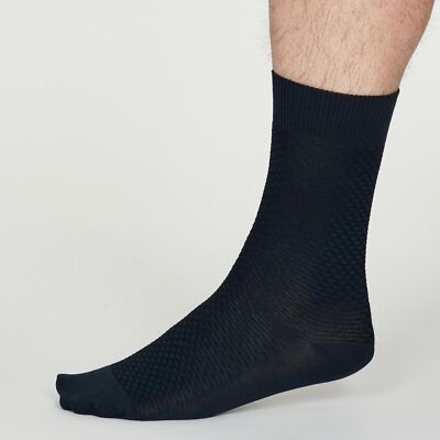 GEOFFREY SOCKS - NAVY BLUE