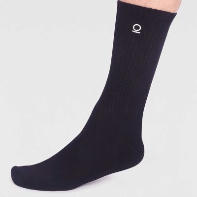 Rafael Organic Cotton Sport Socks - Black