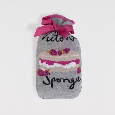 Victoria Organic Cotton Socks In A Bag - Grey Marle