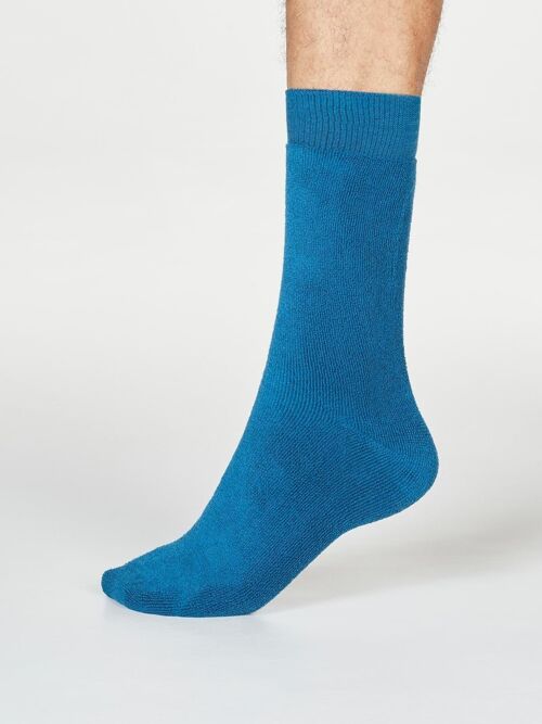 Walker Socks - Ink Blue