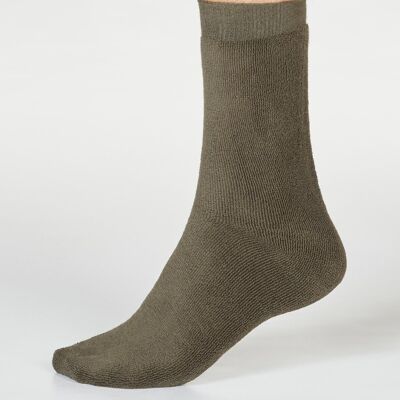 Walker Socks - Walnut Grey