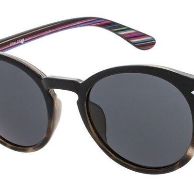 Occhiali da Sole - Icon Eyewear JAQUIM - Montatura Black & Stripes con lenti Grigie