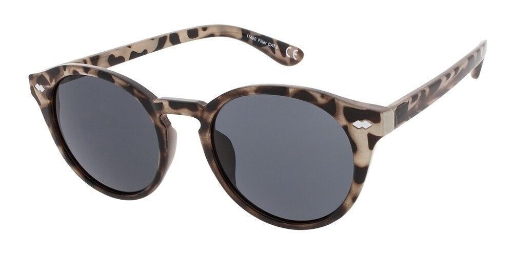 Sunglasses - Icon Eyewear JAQUIM - Tortoise Light frame with Grey lens