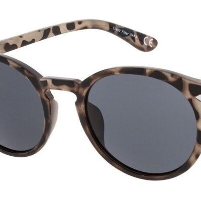 Sonnenbrille - Icon Eyewear JAQUIM - Tortoise Leichter Rahmen mit grauen Gläsern