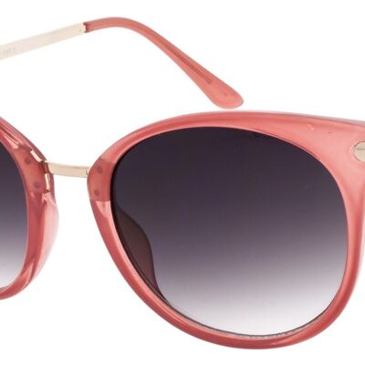 Occhiali da sole - Icon Eyewear VERA - Montatura rosa con lenti grigio chiaro