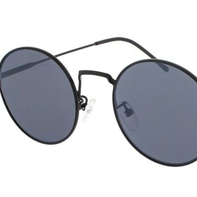 Sunglasses - Icon Eyewear PINCH - Matt black / Grey frame with Grey lens
