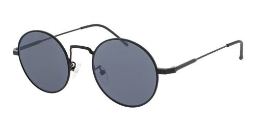 Sunglasses - Icon Eyewear PINCH - Matt black / Grey frame with Grey lens