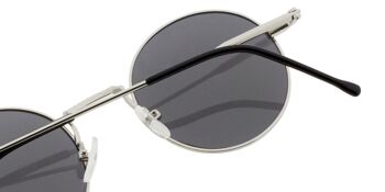 Lunettes de soleil - Icon Eyewear PINCH - Monture Argent avec verres Gris 3